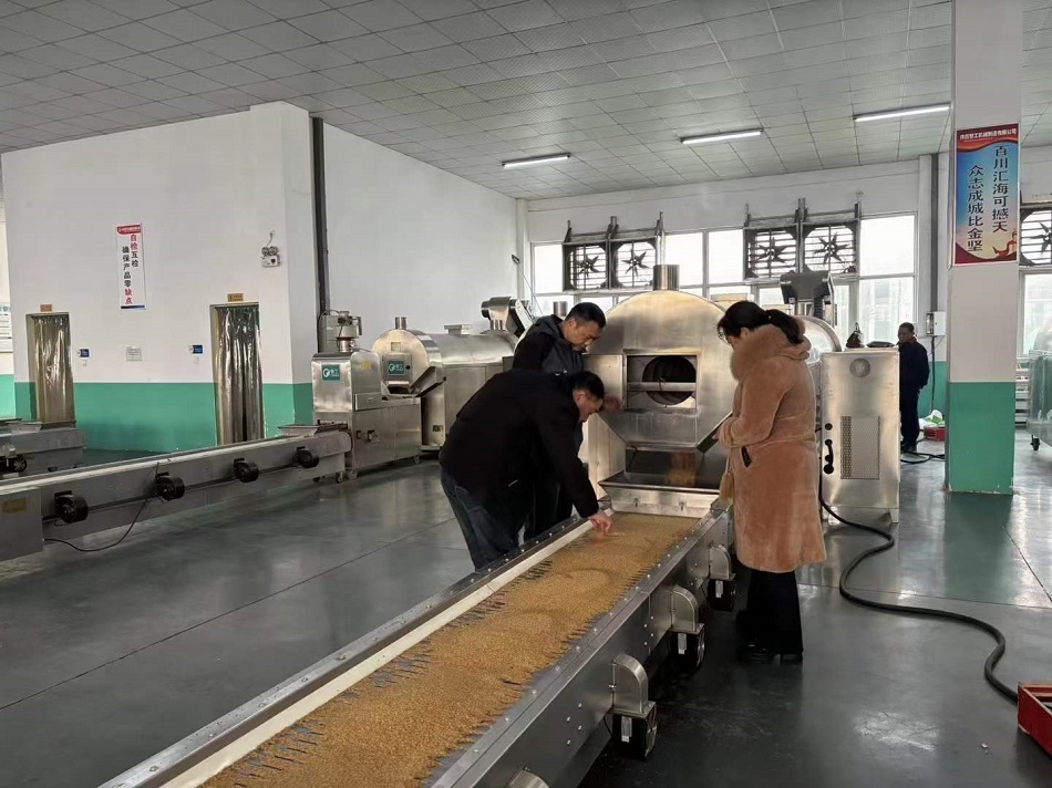 流水线电磁炒货机