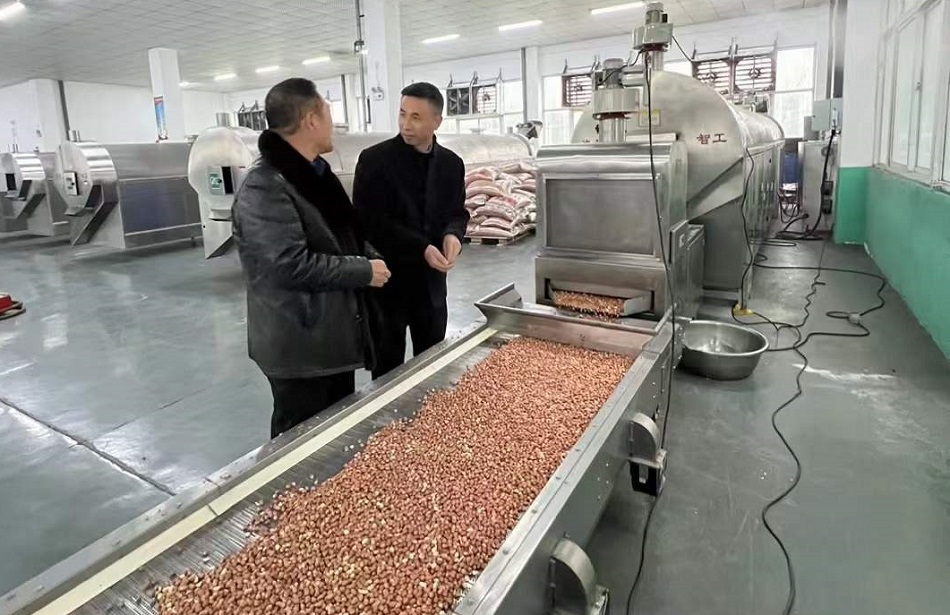 k8凯发流水线电磁炒货机